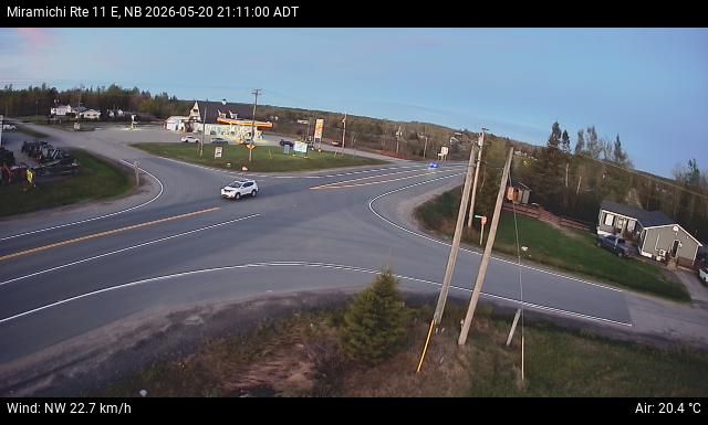 Web Cam image of Miramichi (NB Highway 11)