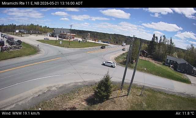 Web Cam image of Miramichi (NB Highway 11)