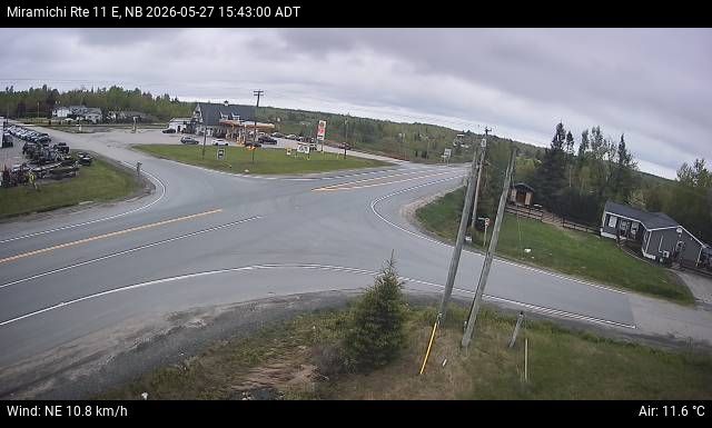 Web Cam image of Miramichi (NB Highway 11)