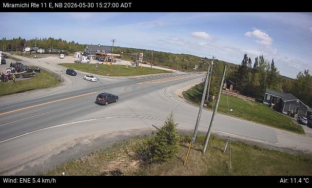Web Cam image of Miramichi (NB Highway 11)