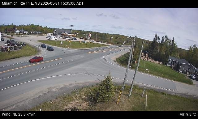 Web Cam image of Miramichi (NB Highway 11)