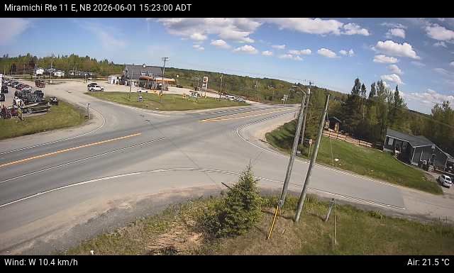 Web Cam image of Miramichi (NB Highway 11)