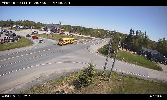 Web Cam image of Miramichi (NB Highway 11)