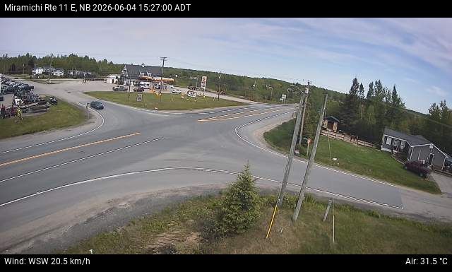 Web Cam image of Miramichi (NB Highway 11)