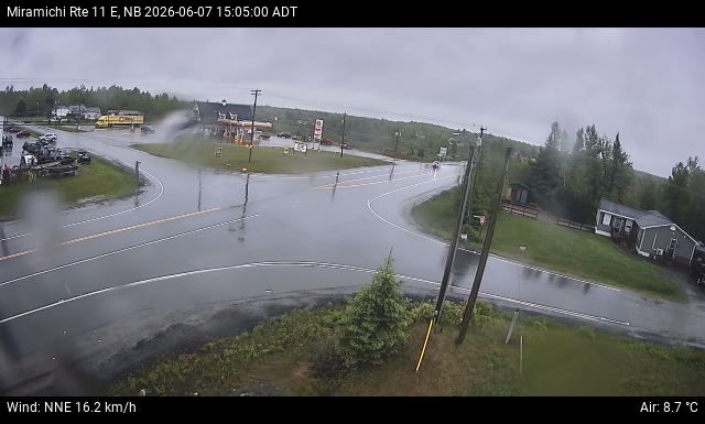 Web Cam image of Miramichi (NB Highway 11)