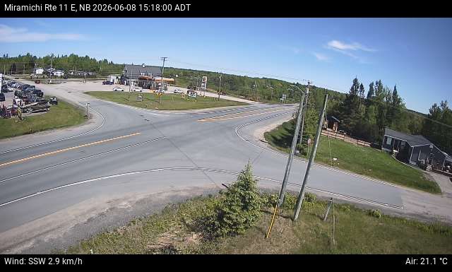 Web Cam image of Miramichi (NB Highway 11)