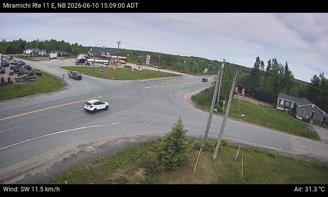Web Cam image of Miramichi (NB Highway 11)