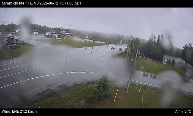 Web Cam image of Miramichi (NB Highway 11)
