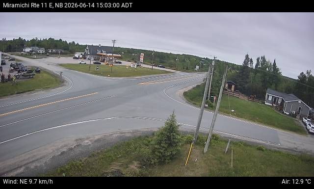 Web Cam image of Miramichi (NB Highway 11)