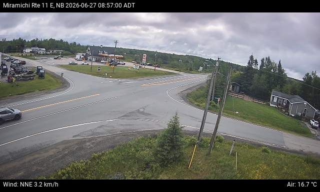 Web Cam image of Miramichi (NB Highway 11)