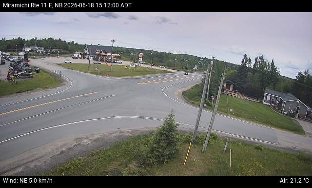 Web Cam image of Miramichi (NB Highway 11)