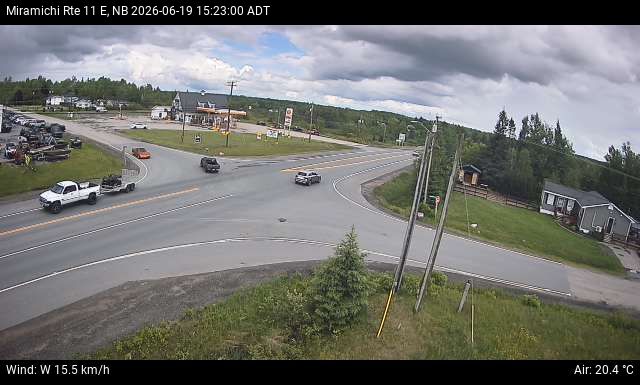 Web Cam image of Miramichi (NB Highway 11)