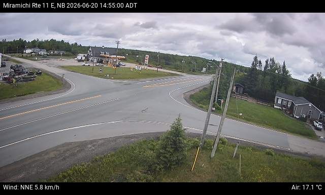 Web Cam image of Miramichi (NB Highway 11)