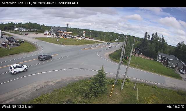 Web Cam image of Miramichi (NB Highway 11)