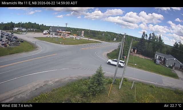 Web Cam image of Miramichi (NB Highway 11)