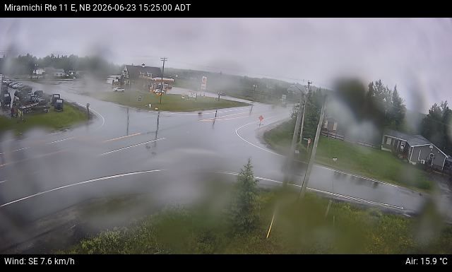 Web Cam image of Miramichi (NB Highway 11)