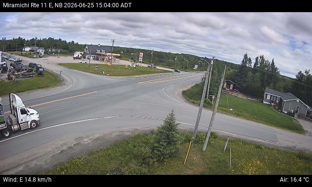 Web Cam image of Miramichi (NB Highway 11)