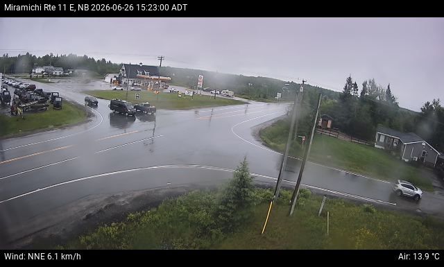 Web Cam image of Miramichi (NB Highway 11)