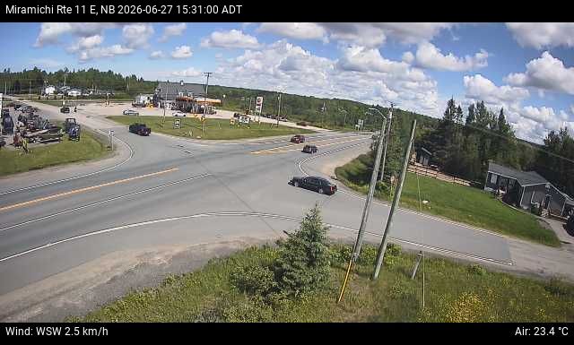 Web Cam image of Miramichi (NB Highway 11)