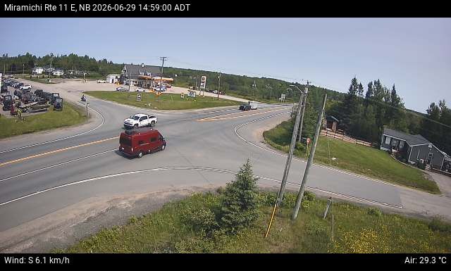 Web Cam image of Miramichi (NB Highway 11)