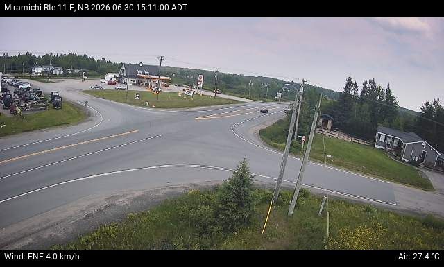 Web Cam image of Miramichi (NB Highway 11)