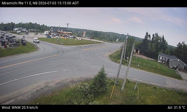 Web Cam image of Miramichi (NB Highway 11)