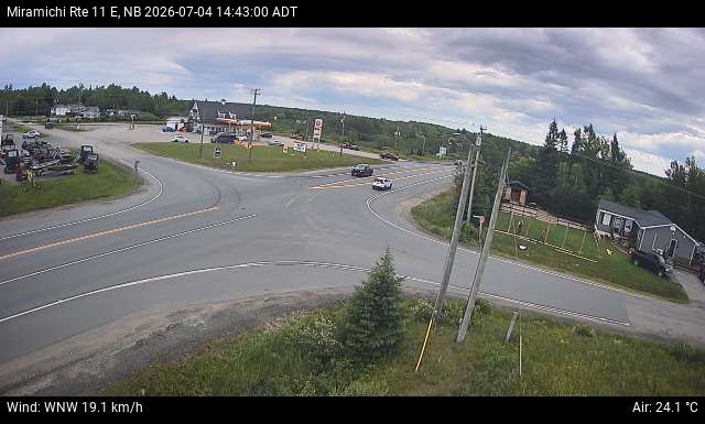 Web Cam image of Miramichi (NB Highway 11)