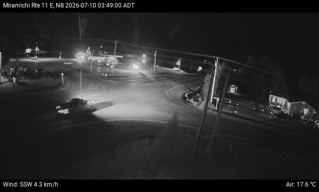 Web Cam image of Miramichi (NB Highway 11)