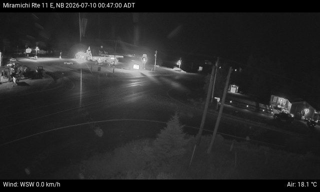 Web Cam image of Miramichi (NB Highway 11)