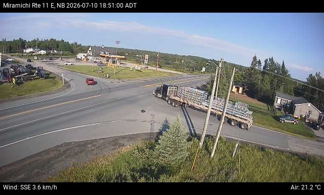 Web Cam image of Miramichi (NB Highway 11)