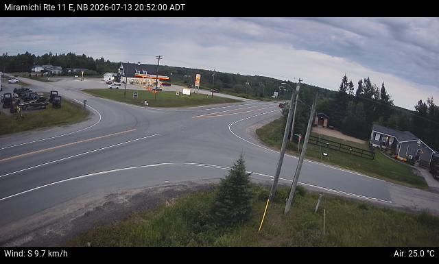 Web Cam image of Miramichi (NB Highway 11)