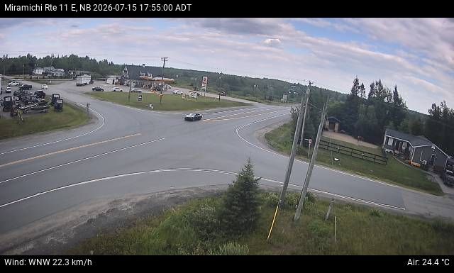 Web Cam image of Miramichi (NB Highway 11)