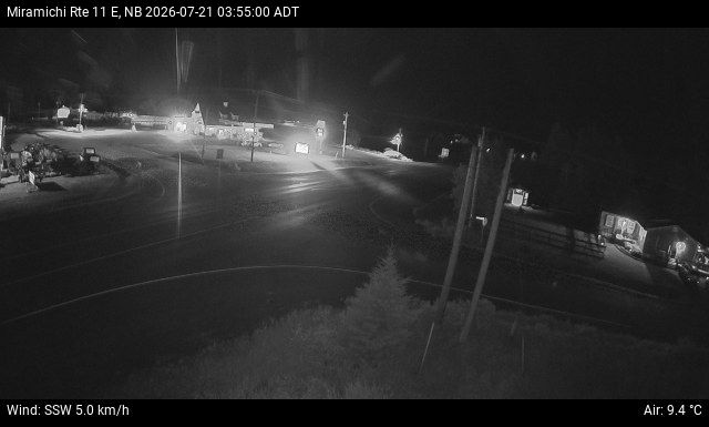 Web Cam image of Miramichi (NB Highway 11)