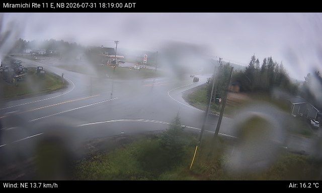 Web Cam image of Miramichi (NB Highway 11)