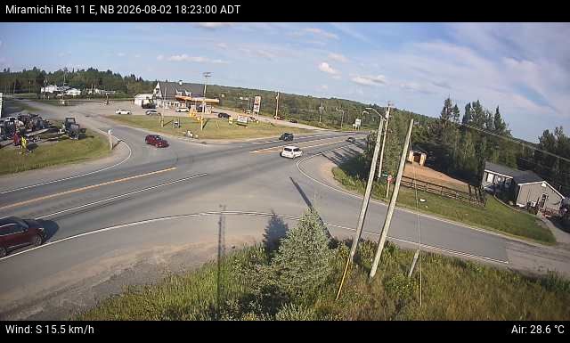 Web Cam image of Miramichi (NB Highway 11)