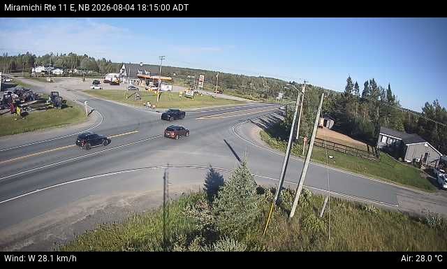 Web Cam image of Miramichi (NB Highway 11)