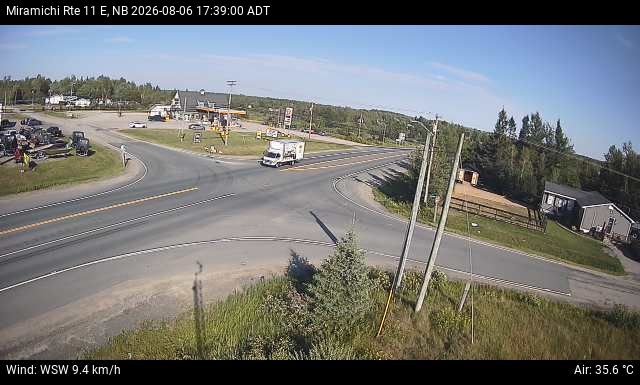 Web Cam image of Miramichi (NB Highway 11)