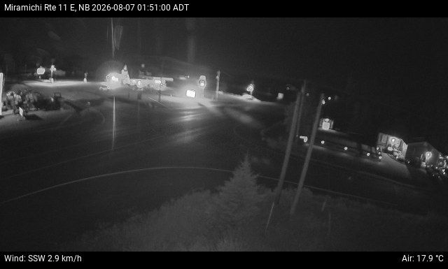 Web Cam image of Miramichi (NB Highway 11)