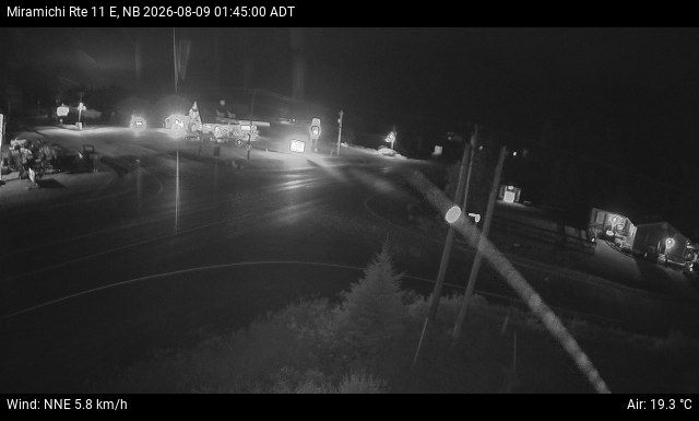 Web Cam image of Miramichi (NB Highway 11)