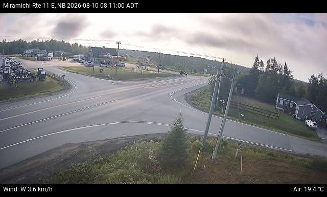 Web Cam image of Miramichi (NB Highway 11)