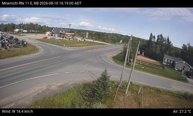 Web Cam image of Miramichi (NB Highway 11)