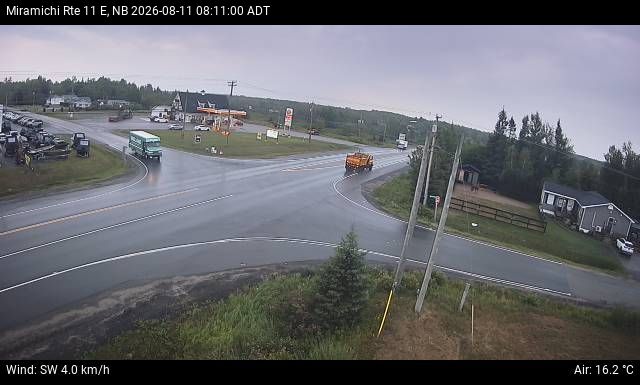Web Cam image of Miramichi (NB Highway 11)
