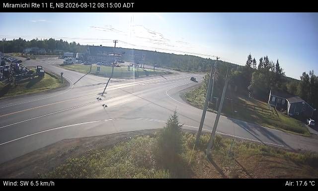 Web Cam image of Miramichi (NB Highway 11)