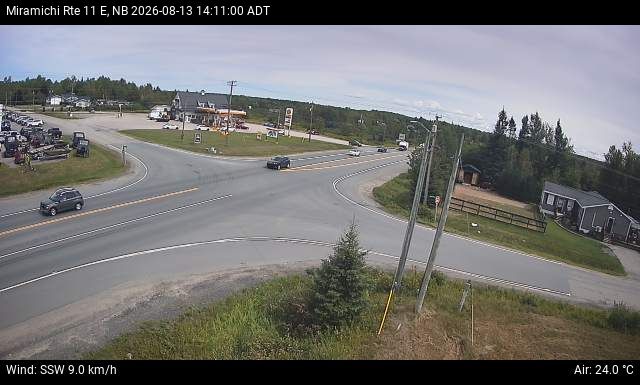Web Cam image of Miramichi (NB Highway 11)