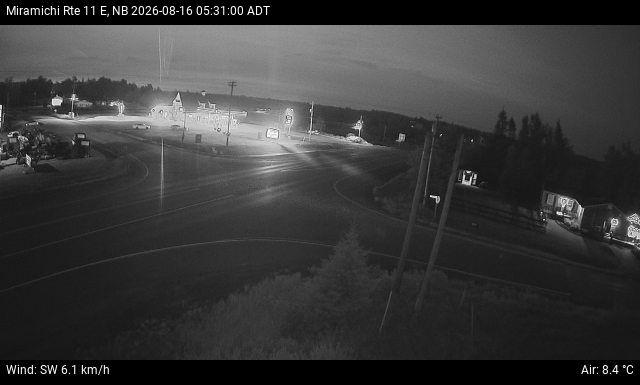 Web Cam image of Miramichi (NB Highway 11)
