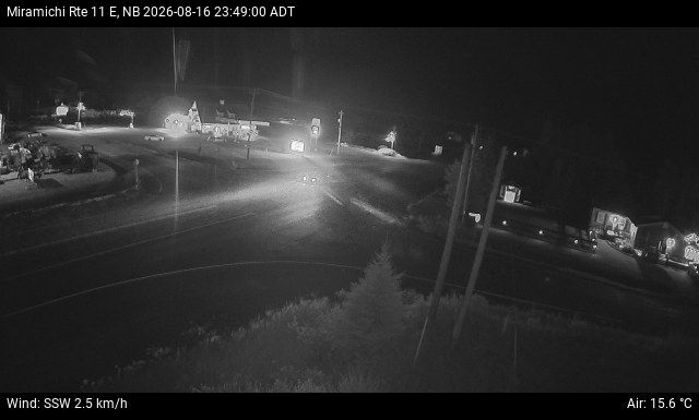 Web Cam image of Miramichi (NB Highway 11)