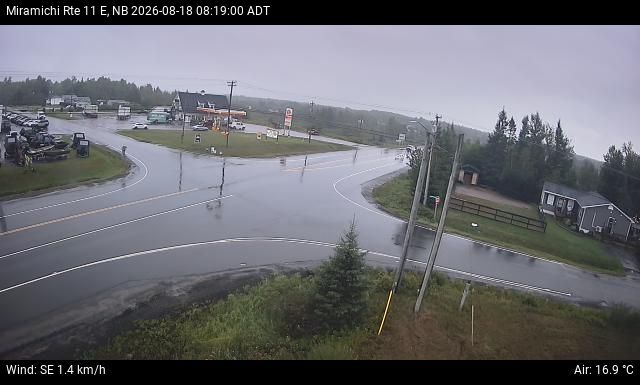 Web Cam image of Miramichi (NB Highway 11)
