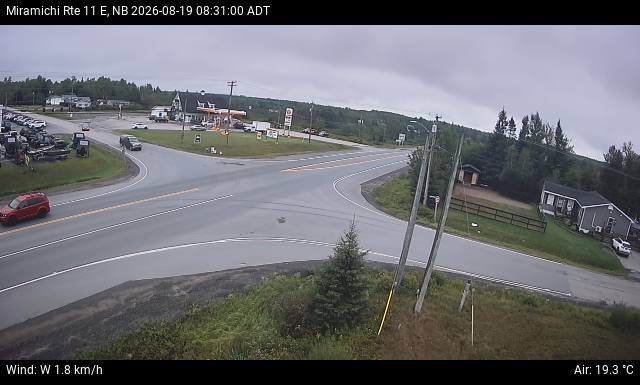 Web Cam image of Miramichi (NB Highway 11)
