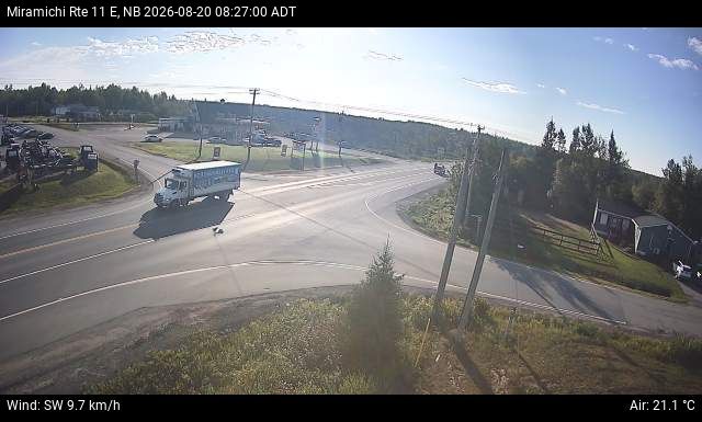 Web Cam image of Miramichi (NB Highway 11)