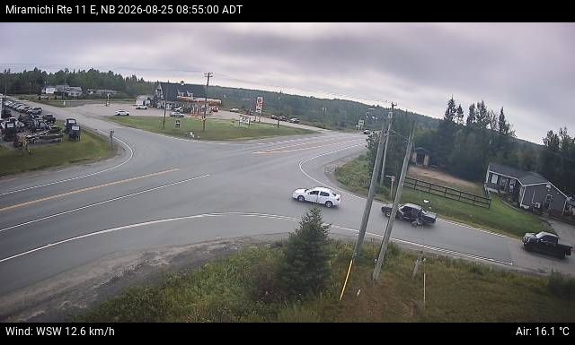 Web Cam image of Miramichi (NB Highway 11)